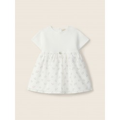 Vestido de manga curta com estampado floral | MY LITTLE LOVE