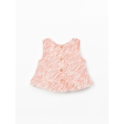 TOP TECIDO ESTAMPADO