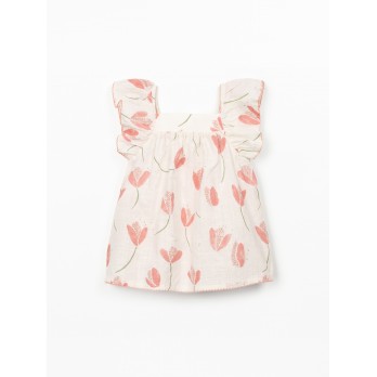 VESTIDO TECIDO ESTAMPADO