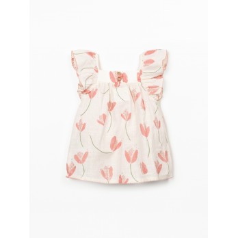 VESTIDO TECIDO ESTAMPADO