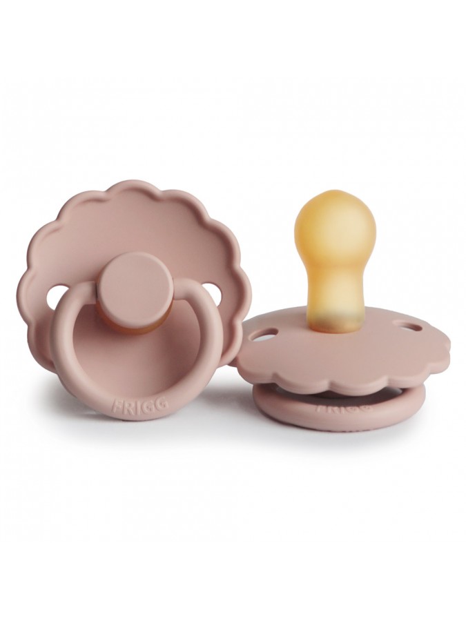 Pacifier FRIGG Daisy Latex - Blush