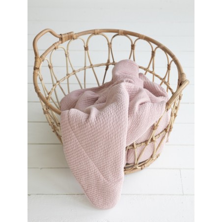 Cot blanket - Pure Pink
