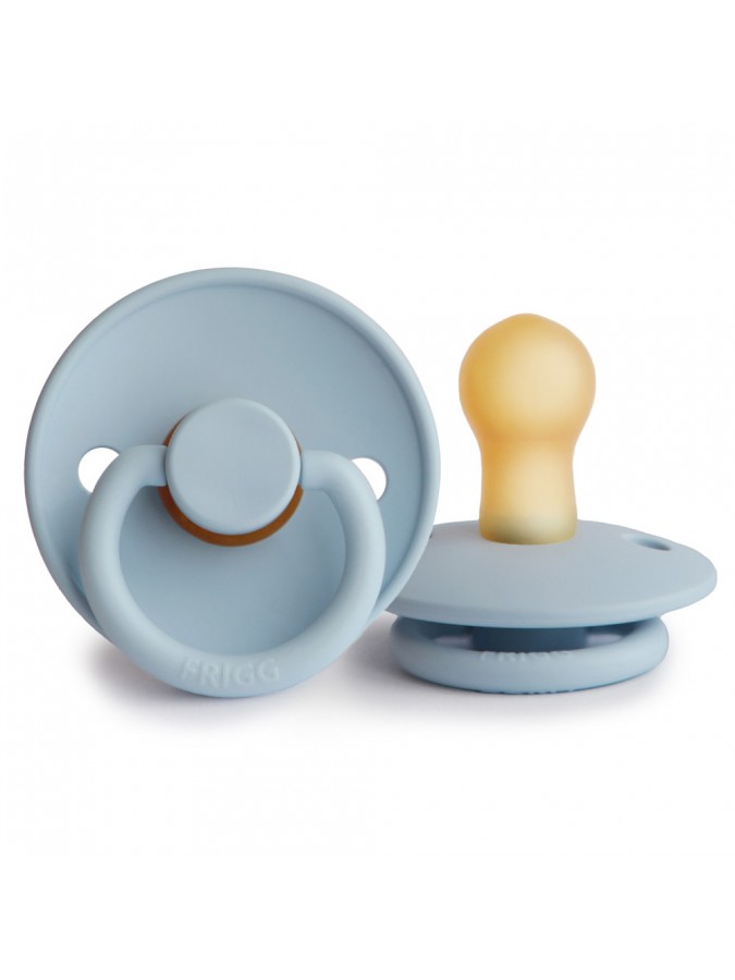 Pacifier FRIGG Classic Latex - Baby Blue
