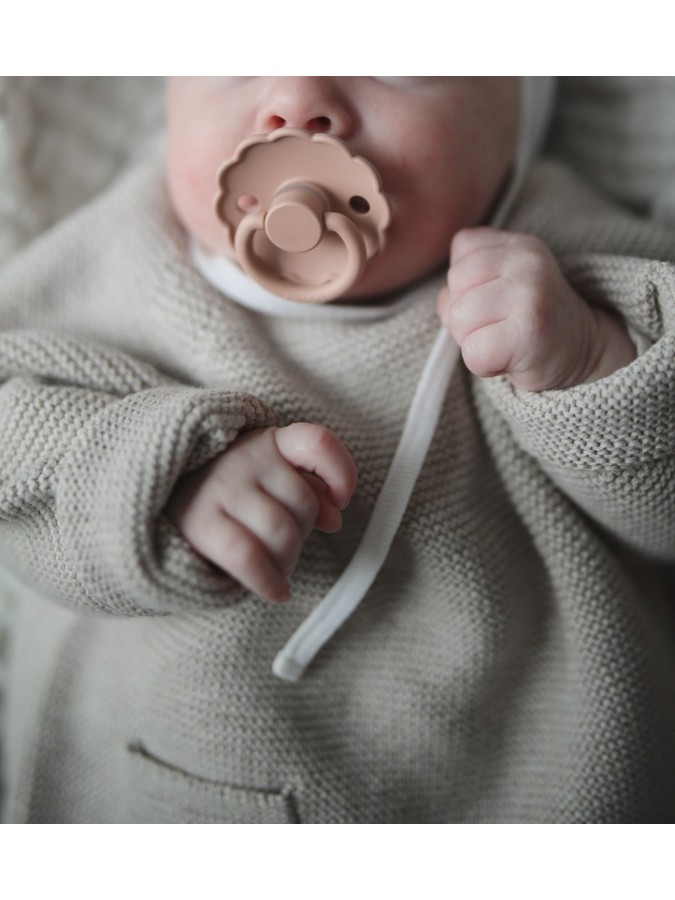 Pacifier Pack FRIGG Daisy Latex - Seafom/Pale Daffodil