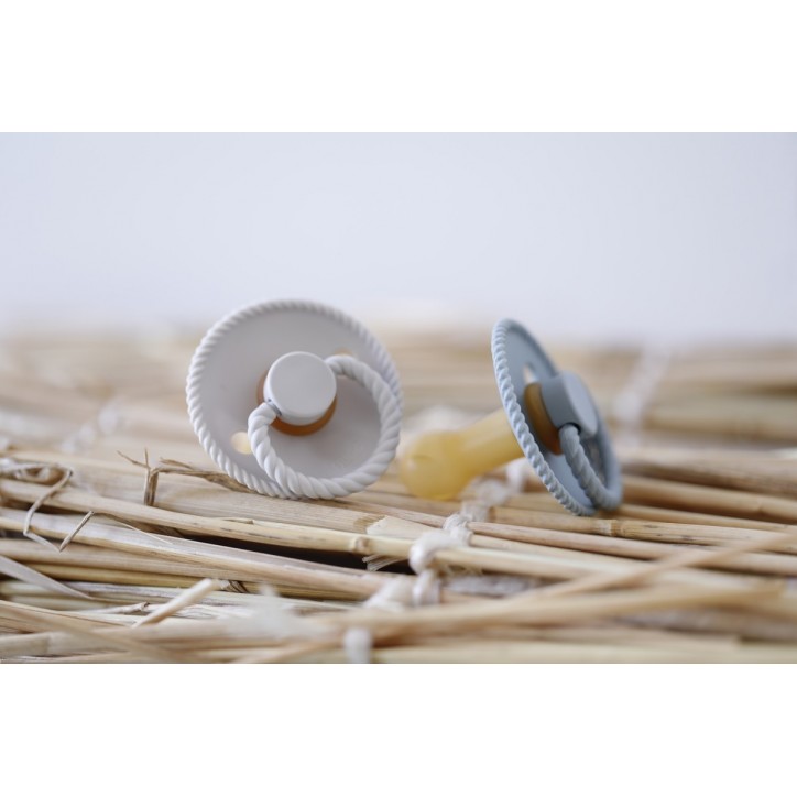 Pacifier FRIGG Rope Latex 2-Pack Portobello/Ocean View