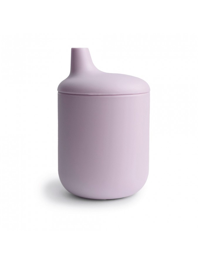 Silicone Sippy Cup - Soft Lilac