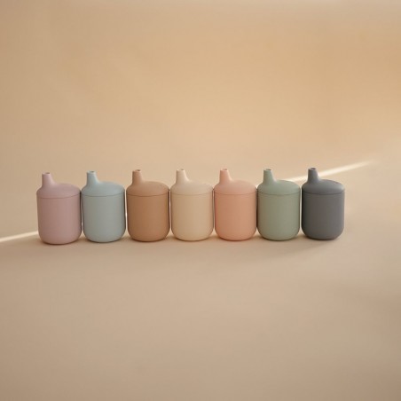 Silicone Sippy Cup - Powder Blue