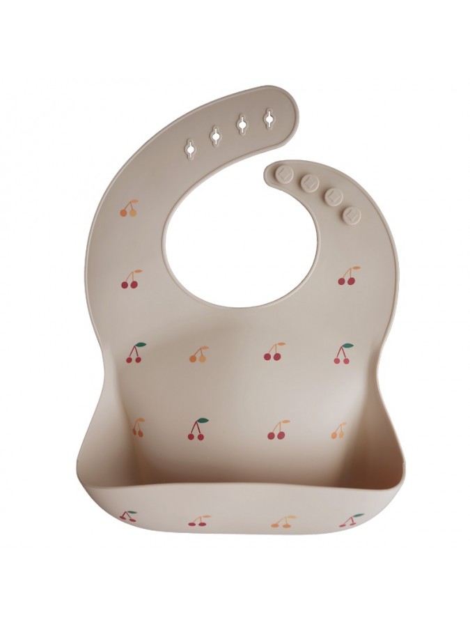 Babete Silicone - Cherries