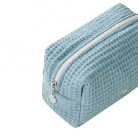 Cotton Bag - Wafle Blue