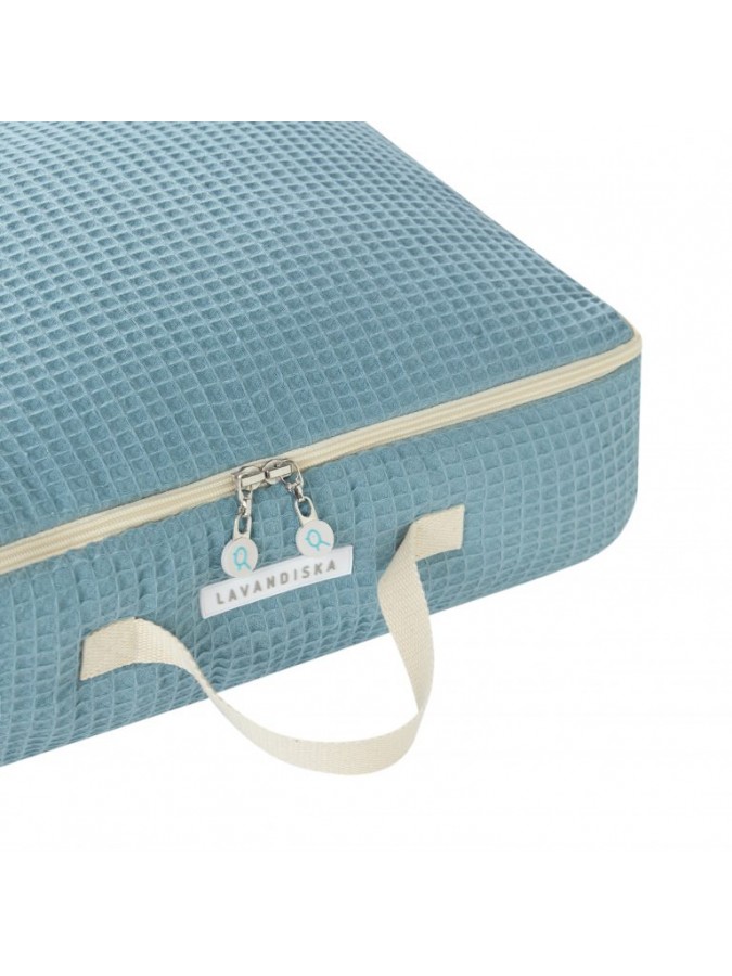 Mala de maternidade - Wafle Azul