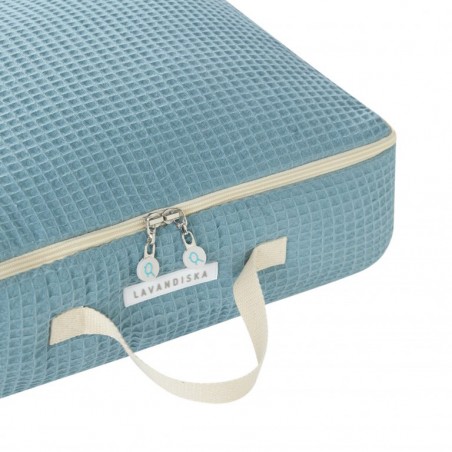 Mala de maternidade - Wafle Azul