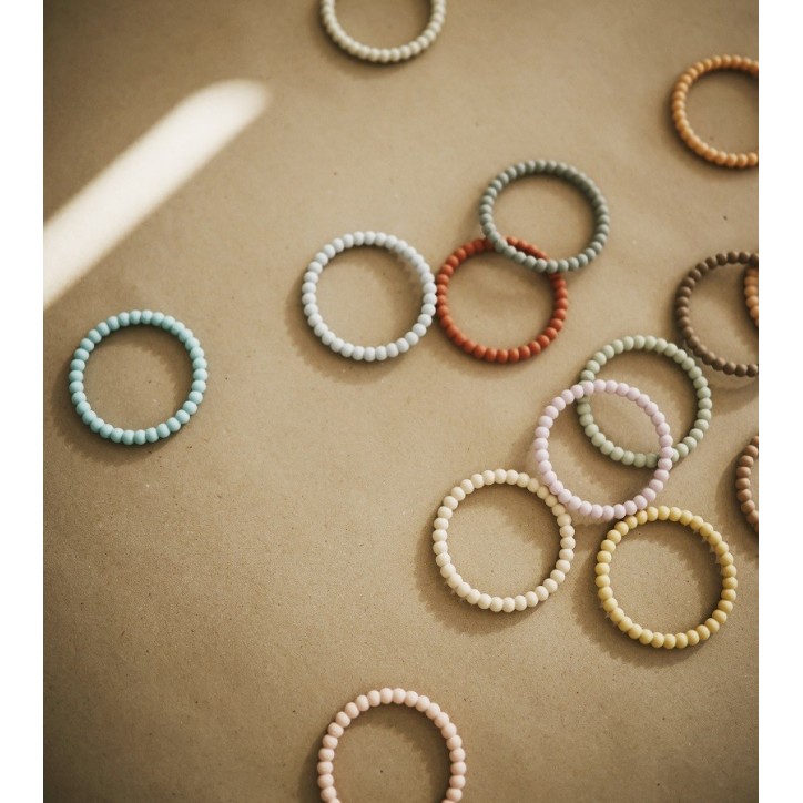 Mordedor Pearl Bracelets- Linen-Peony-Pale Pink