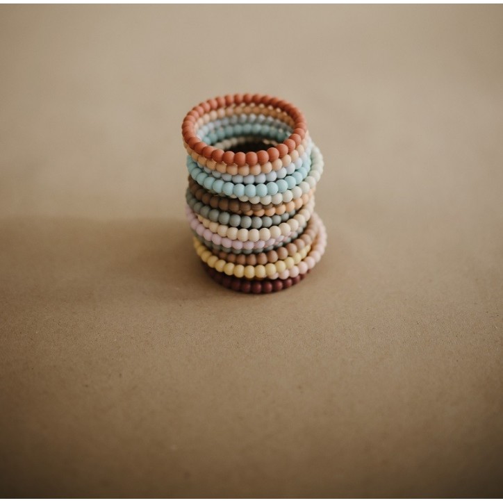 Mordedor Pearl Bracelets- Linen-Peony-Pale Pink