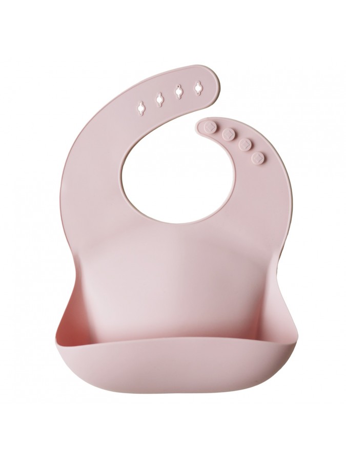 Silicone Bib - Blush