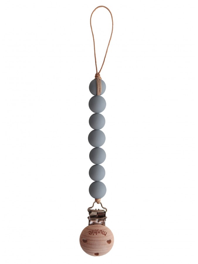 Pacifier Clip Halo - Stone