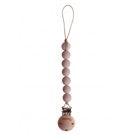 Pacifier Clip Halo - Blush