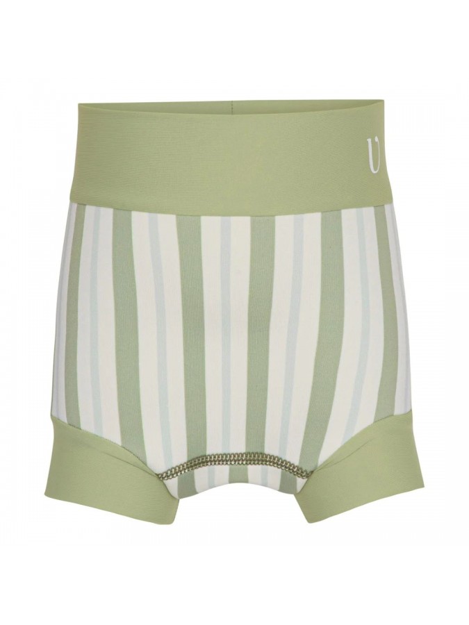 Calções de Banho Neopren - Olive - Mist/Pale Blue