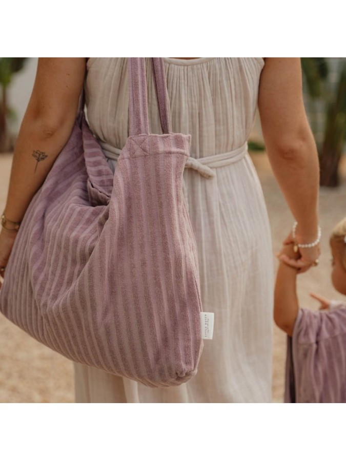 Beach Mom Bag - Mauve