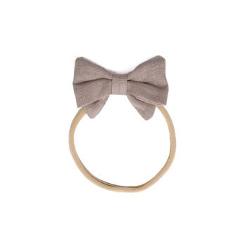 Little Bow Headband - Taupe