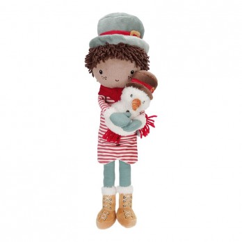 Boneco Abraço de Natal - JAKE c/ Boneco de Neve - 35cm
