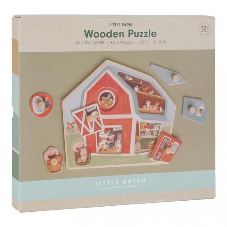 Wooden Puzzle – Little Farm