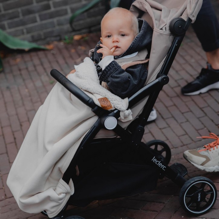 Multifunctionele Teddy Blanket -  Off White