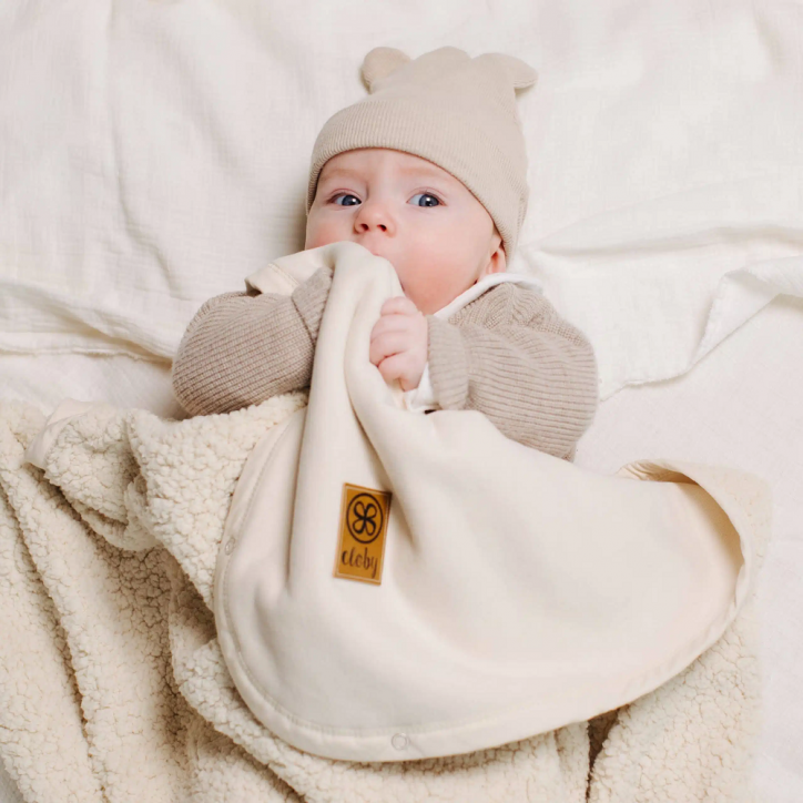 Multifunctionele Teddy Blanket -  Off White