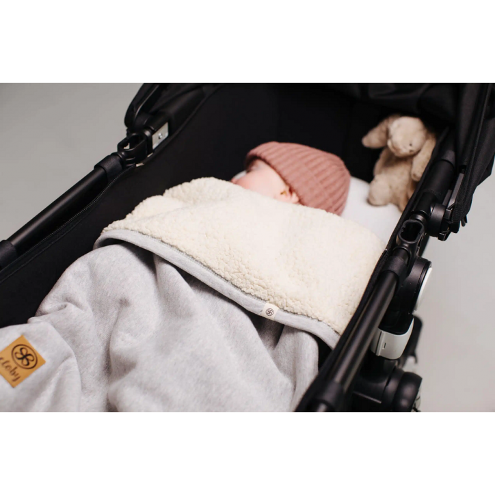 Multifunctionele Teddy Blanket -  Off White