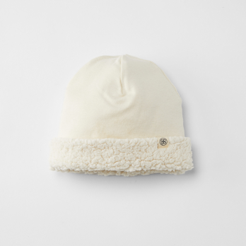 Reversible Teddy Hat - Off White