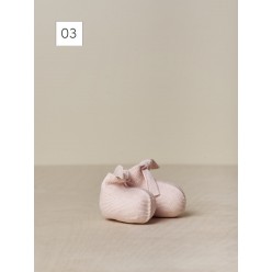 Booties with bow