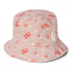 copy of Reversible Sun Hat - Coral / Lobster Bay