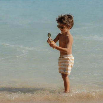 Swimshort - Honey Stripes