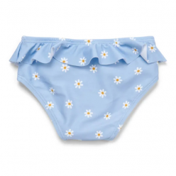 Swim pants ruffles - Daisies Blue