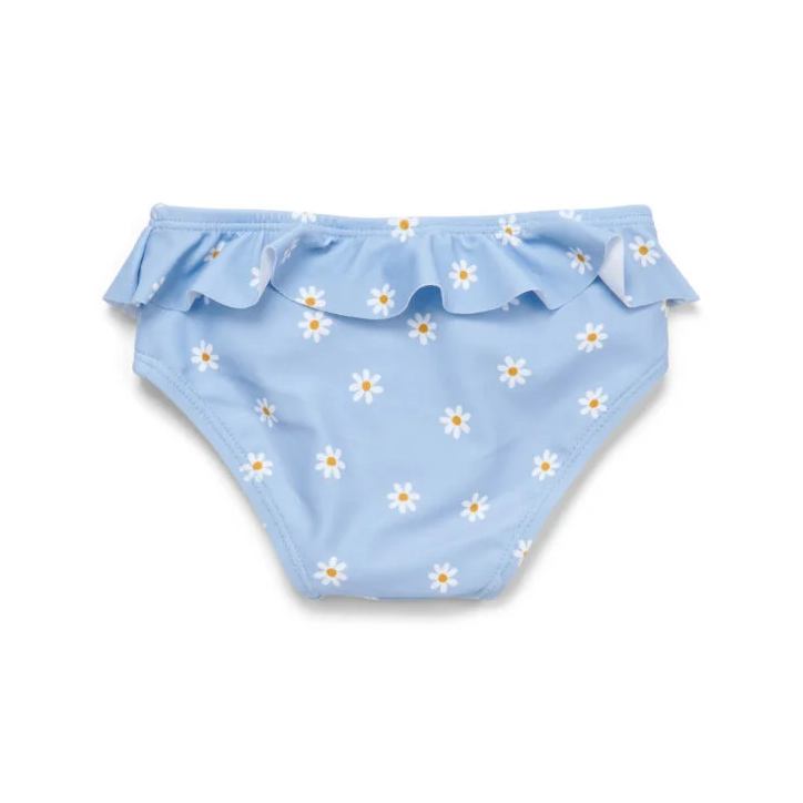Swim pants ruffles - Daisies Blue Swim pants ruffles - Daisies Blue