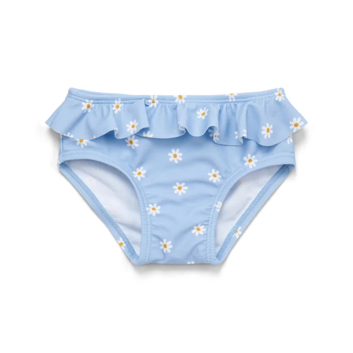 Swim pants ruffles - Daisies Blue Swim pants ruffles - Daisies Blue