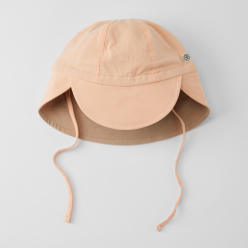 REVERSIBLE SUN HATS UPF 50+ PEACHY SUMMER/SANDY BEACH