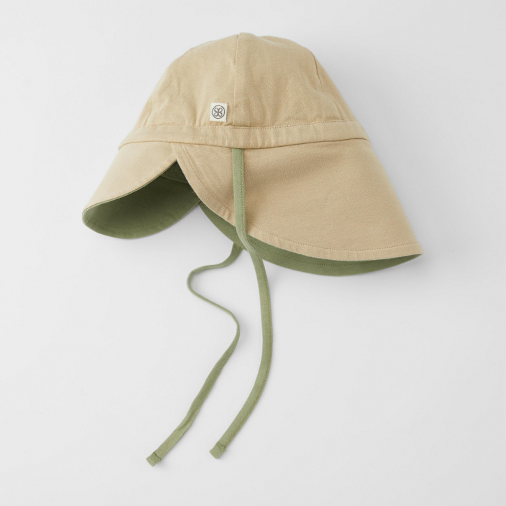 REVERSIBLE SUN HATS UPF 50+ OLIVE GREEN/SANDY BEACH REVERSIBLE SUN HATS UPF 50+ OLIVE GREEN/SANDY BEACH