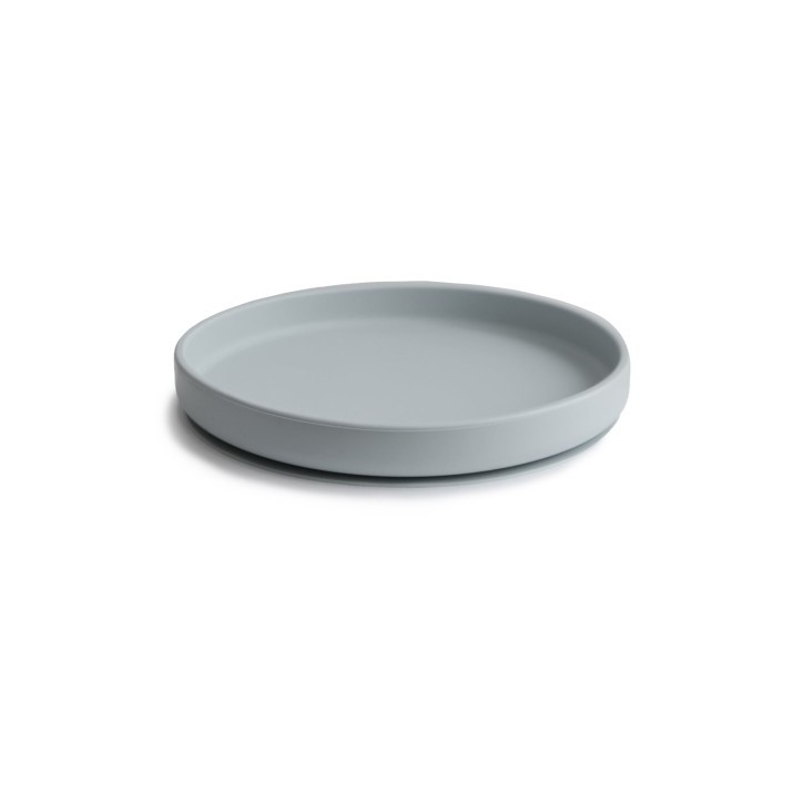 Prato Silicone Clássico com Ventosa - Solid Stone