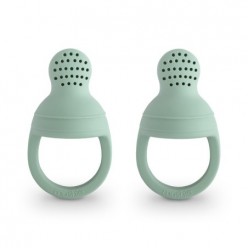 Pack 2 Alimentadores Silicone - Solid Cambridge Blue