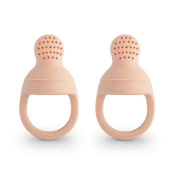 Pack 2 Alimentadores Silicone - Solid Blush