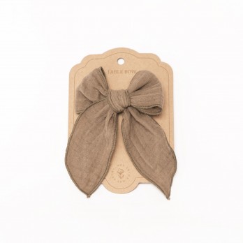 Fable Bow Clip - Olive