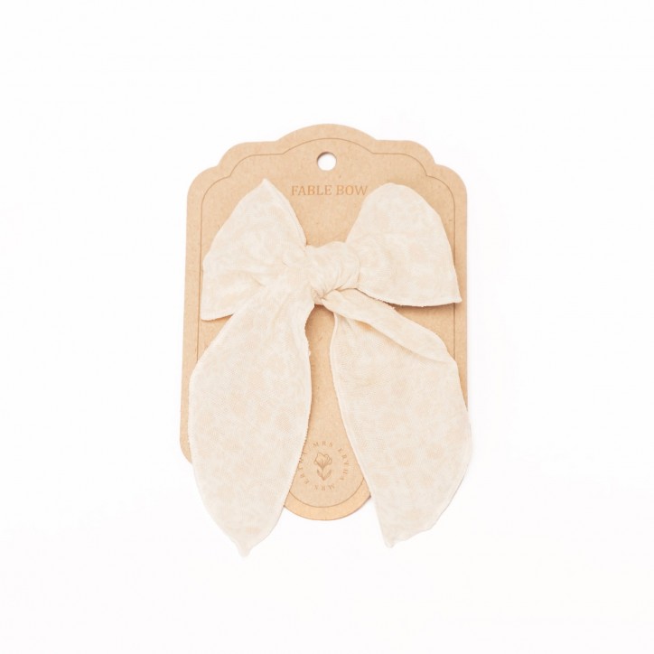 Fable Bow Clip - Bouquet Silhouette