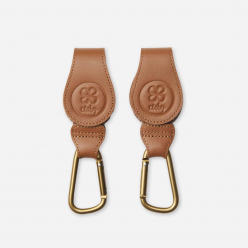 Stroller Hooks - Brown