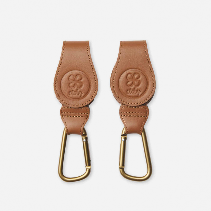Stroller Hooks - Brown Stroller Hooks - Brown