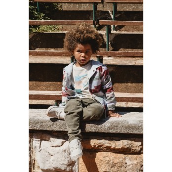 Joanatan coat for boy in checks