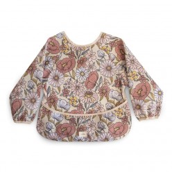 Babete c/ Mangas - SOLID RETRO FLOWERS