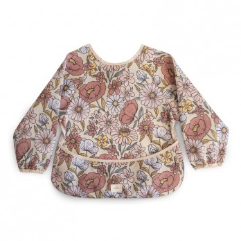 Babete c/ Mangas - SOLID RETRO FLOWERS