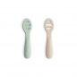 First Feeding Baby Spoons (2 Pack) - SOLID SHIFNG SND+CAMBR.BLU