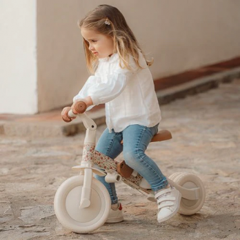 4 in 1 Tricycle - off white- Sunny Flower  – Little Dutch