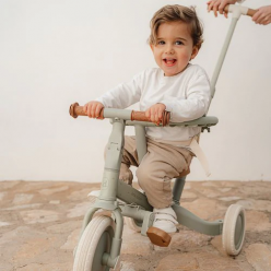 Triciclo Green  – Verde– Little Dutch ( 4-em-1 )